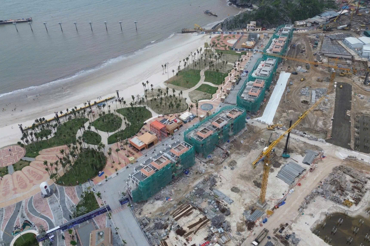 tiến độ dự án sun cát bà